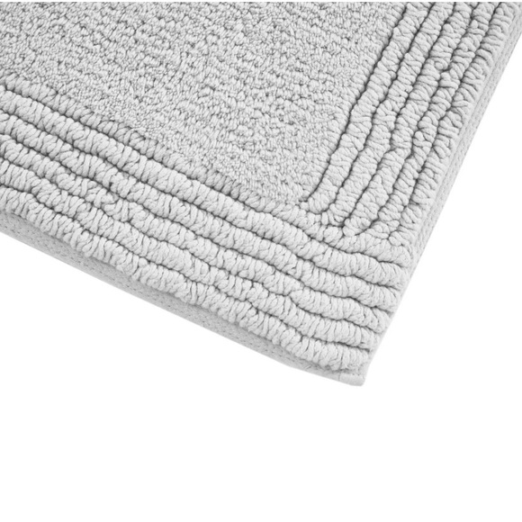 Madison Park Signature Splendor 100% Cotton Reversible Bath Rug 21x34 - Picture 4 of 7